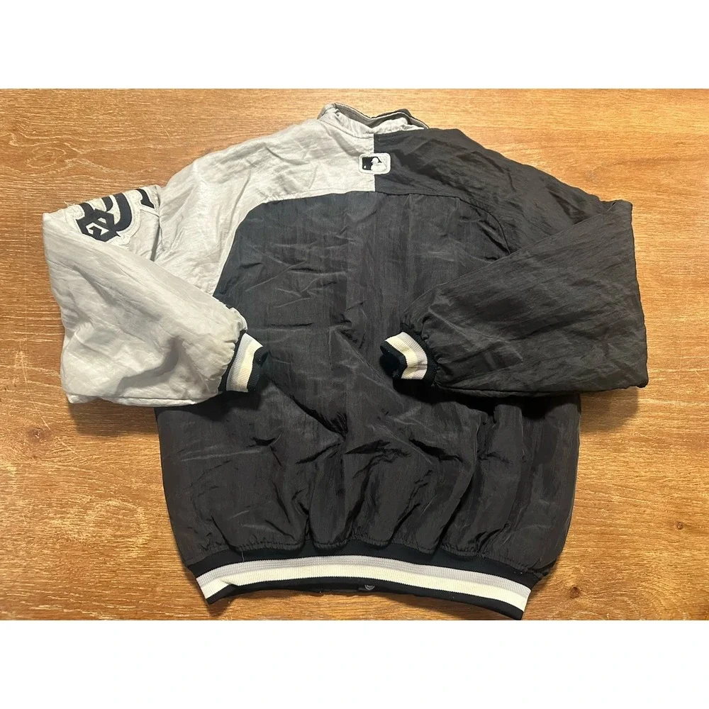 Vintage Chicago White Sox Diamond By Starter Youth XL Bomber Jacket